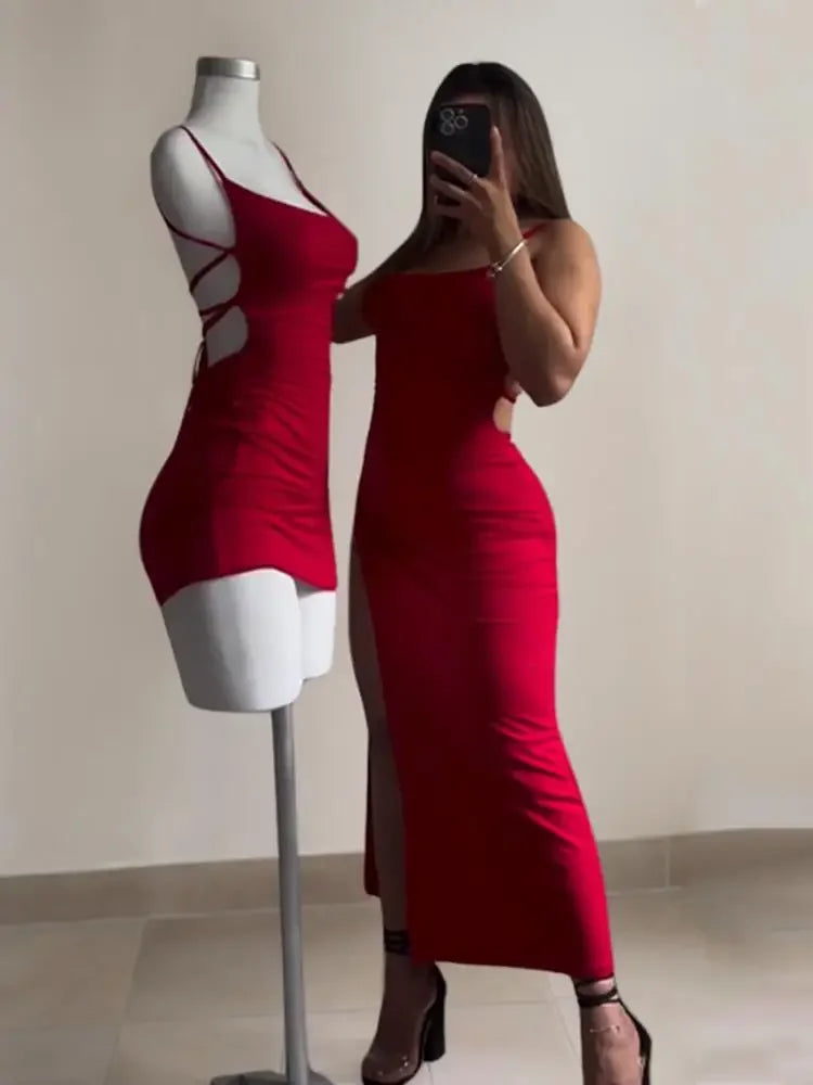 Summer Halter Bodycon Dress
