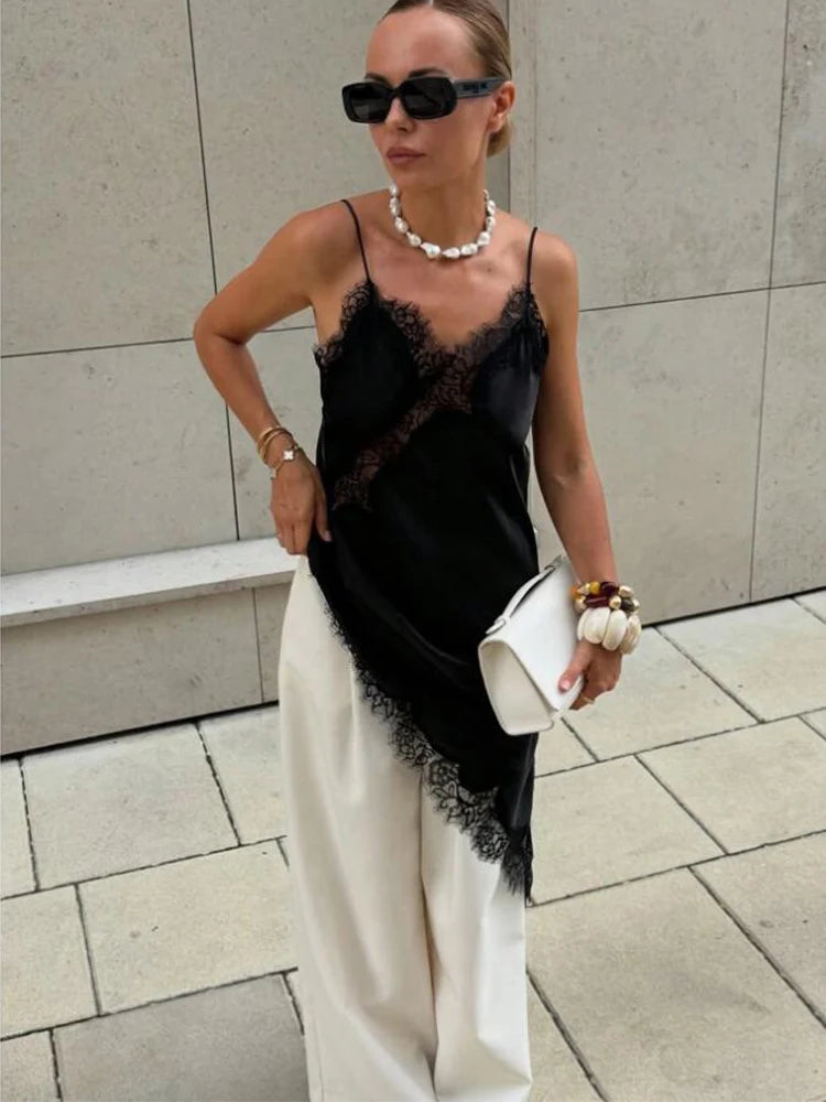 Sexy Satin Sleeveless Party Dress