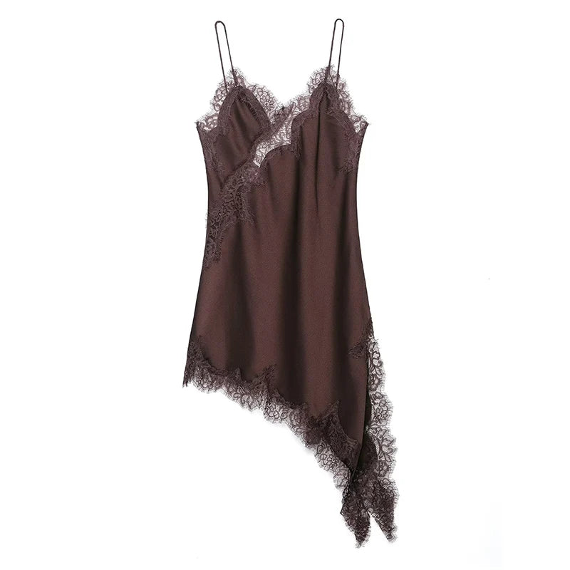 Sexy Satin Sleeveless Party Dress