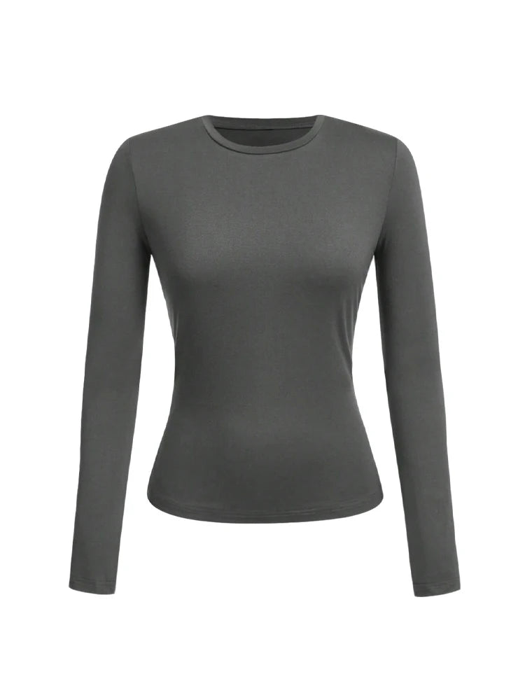 Elegant Women's Long-Sleeve Blouse – Comfortable and Stylish