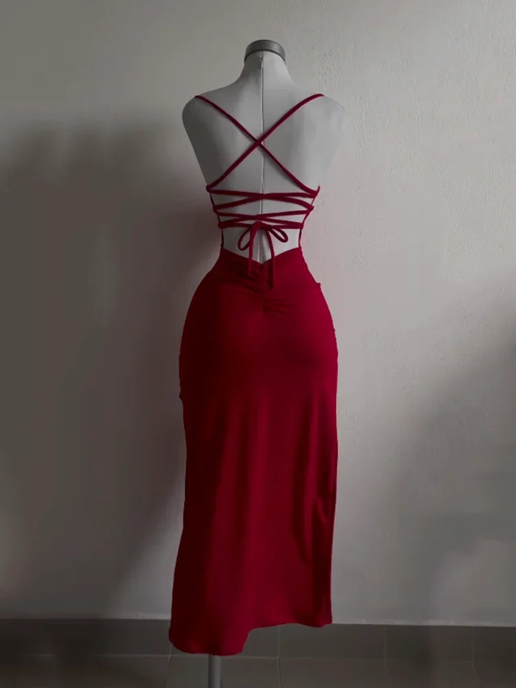 Summer Halter Bodycon Dress